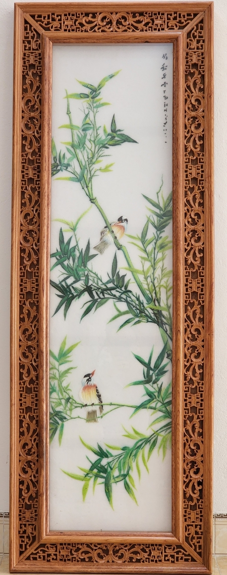 Tranh đồng hồ treo phòng khách